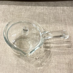 ガラス製　クリア　急須