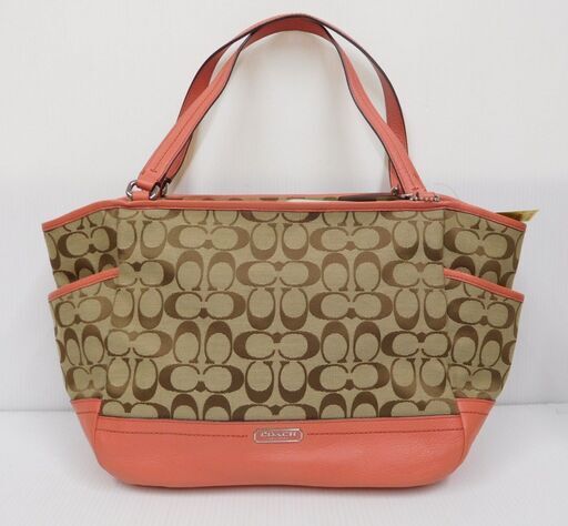 COACH コーチ シグネチャー ハンドバッグ M1382-F23297 中古