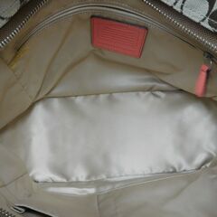 COACH コーチ シグネチャー ハンドバッグ M1382-F23297 中古の画像