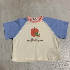 【決定】未着用　はらぺこあおむし　半袖Tシャツ 90