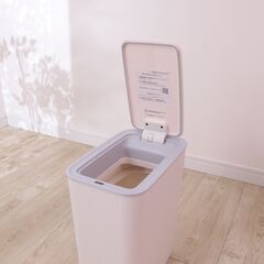 【新品未使用】 ホワイト EKO スマートセンサービン8L センサー式ごみ箱の画像