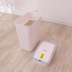 【新品未使用】 ホワイト EKO スマートセンサービン8L センサー式ごみ箱の画像