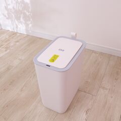 【新品未使用】 ホワイト EKO スマートセンサービン8L センサー式ごみ箱の画像