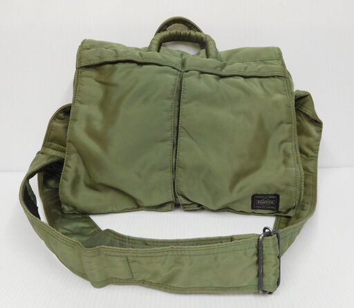 PORTER ポーター ショルダーバッグ ナイロン シミあり 中古