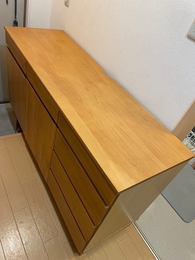 【交渉中‼️】【菊名駅周辺】IKEA 3列 チェスト 木製 