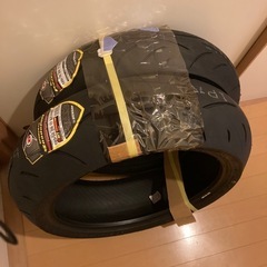 バイク用タイヤフロント、リア、セット