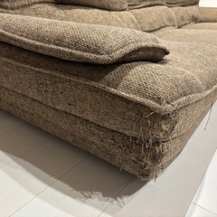 【ジャンク品】3人がけソファの画像