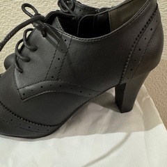 (新品)ブーティー/ショートブーツ　LLサイズの画像