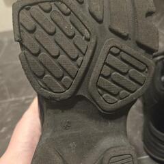 ブラック 厚底スニーカーの画像