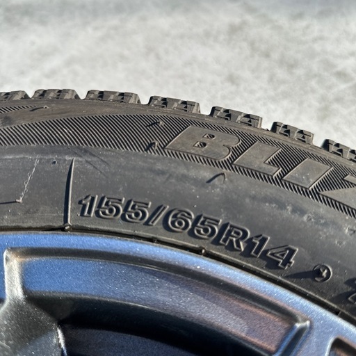タイヤホイールセット14インチ