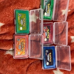 　レトロゲーム　ポケモン　海外版　GBAソフト　5本セット