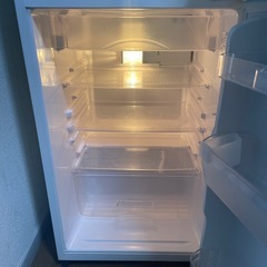 3/29まで　無印良品　冷蔵庫　137L 東芝製　深澤直人デザインの画像