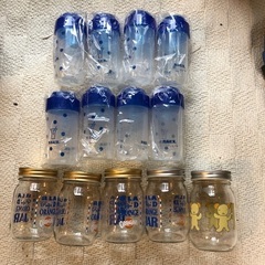 【ガラス・プラスティック保存容器】全13本