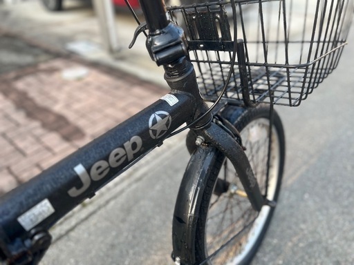 JEEP 20インチ 折り畳み自転車（ブラック）