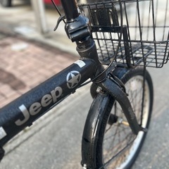 JEEP ２０インチ　折り畳み自転車（ブラック）