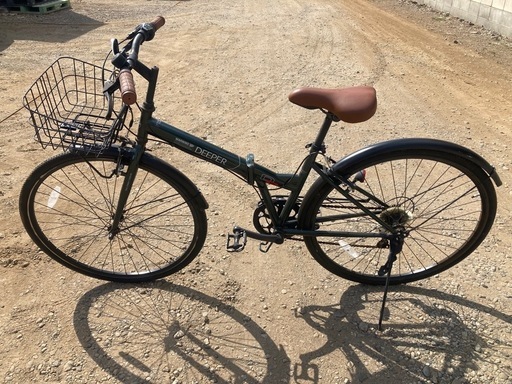 折りたたみ自転車(6ギア)