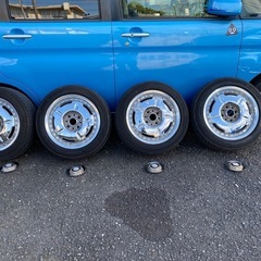 RAYS モンスター ホイールタイヤ4本セットの画像