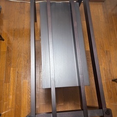 引き取りのみ　ダイニングテーブルセット　ブラックの画像