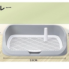 【新品未使用】犬　トイレトレー　飛び散り防止の画像