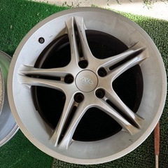 絶版！AVS 17インチ 5スポークホイール　8j +32 2本　114.3の画像