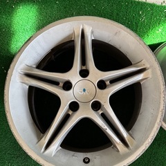 絶版！AVS 17インチ 5スポークホイール　8j +32 2本　114.3の画像