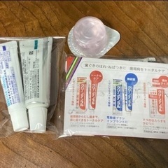 歯磨き3本＆　
マウスウォッシュの画像