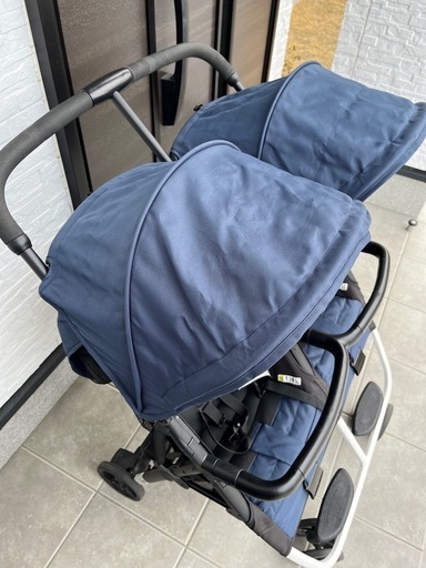 ココロンツイン　双子用ベビーカー