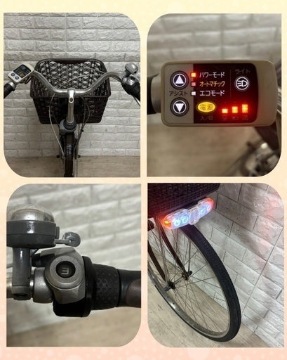 パナソニック電動自転車 　　直接取引のみ　大阪府枚方市 大阪直接引取可Panasonic電動アシスト自転車ビビ・LVIVI