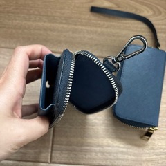 レザーの小物入れ 2点セットの画像