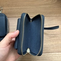 レザーの小物入れ 2点セットの画像
