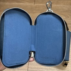 レザーの小物入れ 2点セットの画像