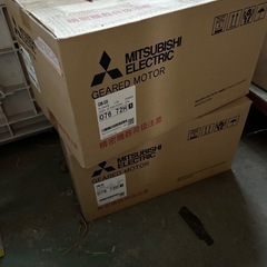 三菱　ギヤードモータ　GM-S8 2台
