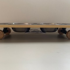 ★新品未使用タグ付★SK8PLATE/BK/ペット用　フード　お水入れ　スケートの画像