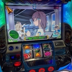 
SLOTハイスクール・フリート実機 コイン不要機 