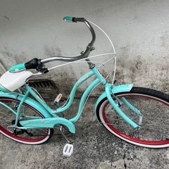 美品‼️7段ギア26インチshuwinnビーチクルーザーシュウイン自転車バイク通勤車通学車街乗りバイク🍉プロフ必要の画像