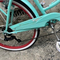 美品‼️7段ギア26インチshuwinnビーチクルーザーシュウイン自転車バイク通勤車通学車街乗りバイク🍉プロフ必要の画像