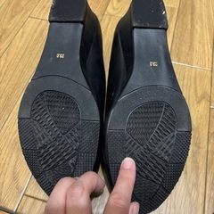 黒パンプス 就活・冠婚葬祭の画像