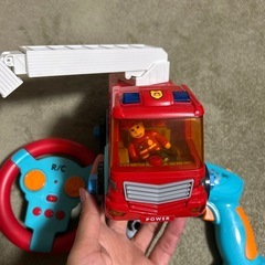消防車ラジコンセットの画像