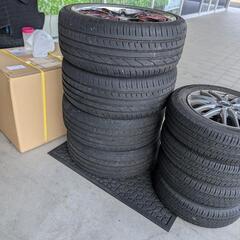 WORK SCHWERT SC2 ワーク　シュバート　19インチ　8J 7.5J　235/35R19 タイヤ付きの画像