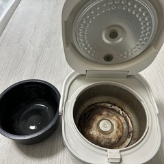 差し上げます【ジャンク品】炊飯器　ピンク　sharp ks-g5e1  中古の画像