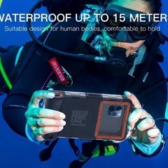 お値引き‼️シュノーケル3点セット❣️オプションにてスマホハウジング大特価‼️の画像