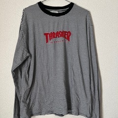 jouetie×THRASHERコラボ 長袖ロンＴ