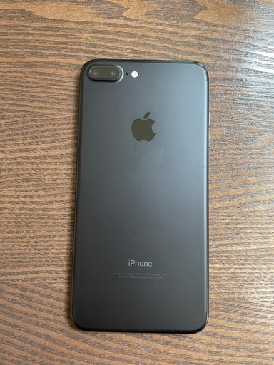 iPhone7plus 32GB SIMロック解除済み