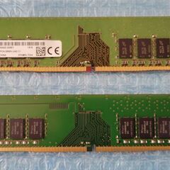 ﾃﾞｽｸﾄｯﾌﾟPC用ﾒﾓﾘｰ DDR4-2666 16GB(8...