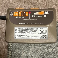 【ジャンク品】電気カーペット2畳タイプMORITA★MC-20Tの画像