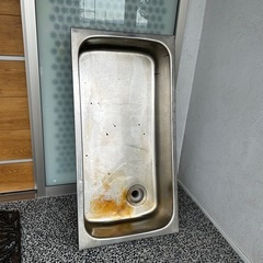 ステンレス流し台の画像