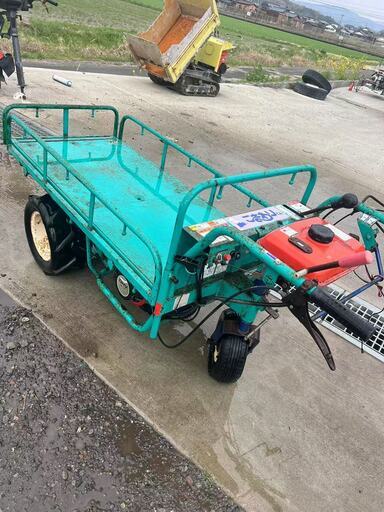 【福岡県みやま市】クボタ　運搬車 ELK403 積載250kg 4馬力　こまわりくん