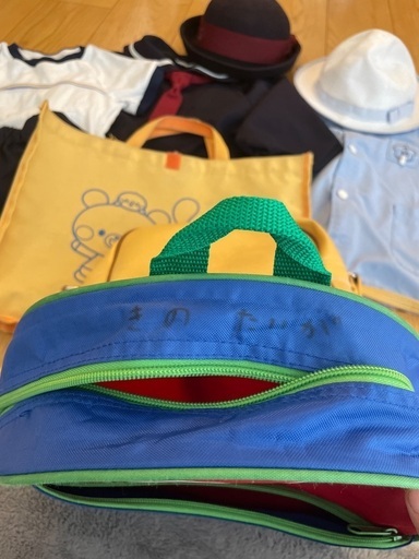 今渡幼稚園　夏冬制服帽子　体操服上下　通園バッグ