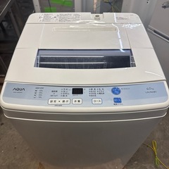 アクア　洗濯機　6キロ