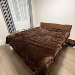 西川 ブラウン毛布 キングロングサイズ 230×210cm ポリ...